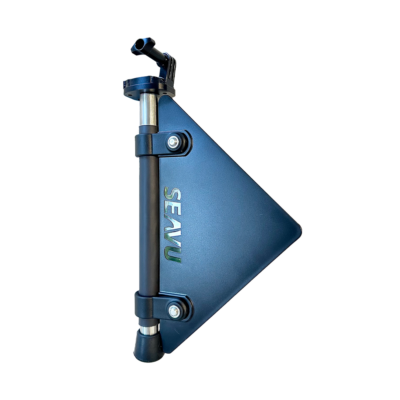 Gopro 或 DJI 运动相机的配重和鳍片可用作钓鱼和水下检查的落地相机