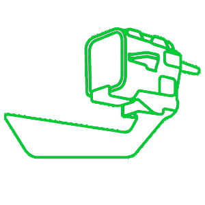 探险者钓鱼相机盒配件